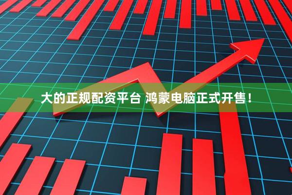 大的正规配资平台 鸿蒙电脑正式开售！